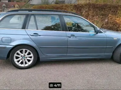 Gebraucht BMW 320 116 PS (85 kW) 2004 Blau Kombi