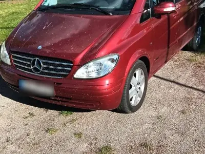 Gebraucht Mercedes Viano 204 PS (150 kW) 2006 Rot Van / Kleinbus