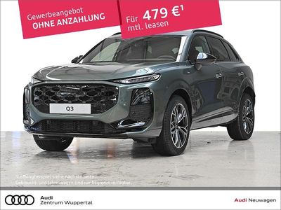 Neu Audi Q3 Sport 150 PS (110 kW) 2025 Salbeigrün metallic SUV