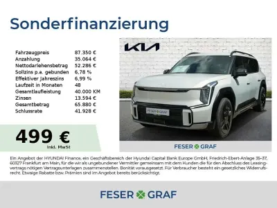 Neu Kia EV9 GT-Line 283 kW (385 PS) 2026 Silber SUV