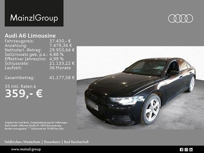 Gebraucht Audi A6 Design 340 PS (250 kW) 2022 Mythosschwarz metallic (metallic) Limousine