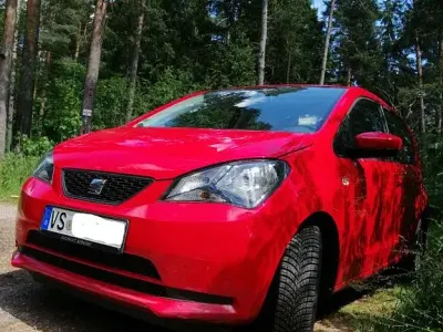 Gebraucht Seat Mii CONNECT 75 PS (55 kW) 2015 Rot Kleinwagen