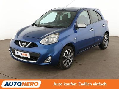 Gebraucht Nissan Micra N-TEC 80 PS (58 kW) 2017 Blau Kleinwagen