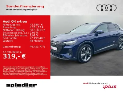 Gebraucht Audi Q4 e-tron Ambiente 210 kW (286 PS) 2025 Navarrablau metallic SUV