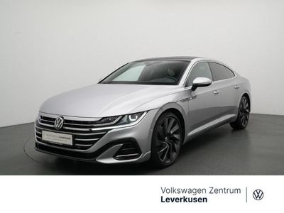 Gebraucht VW Arteon R-line 200 PS (147 kW) 2021 Schwarz / silber / pyrit silber / metall (metallic) Limousine