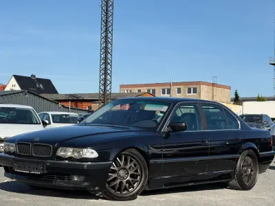 Brugt BMW 740L Sport Line 286 HK (210 kW) 2001 Sort Sedan