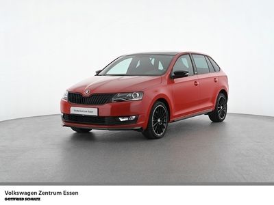 gebraucht Skoda Rapid Monte Carlo 1.0 TSI Pano Xenon Navi R-Kamera 17 Zoll