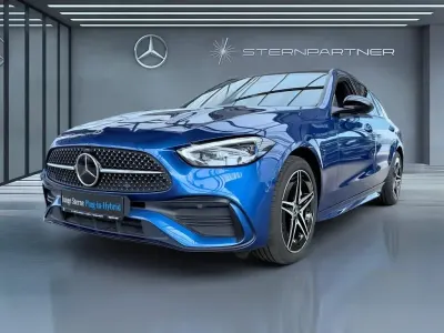 Gebraucht Mercedes C300e AMG 204 PS (150 kW) 2023 Blau Limousine