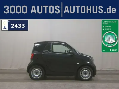 Gebraucht Smart ForTwo Coupé 60 kW (82 PS) 2022 Schwarz Kleinwagen