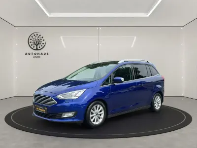 Gebraucht Ford Grand C-Max Titanium 150 PS (110 kW) 2017 Blau Van / Kleinbus