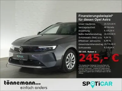Gebraucht Opel Astra Elegance 131 PS (96 kW) 2024 Vulkan grau Kleinwagen