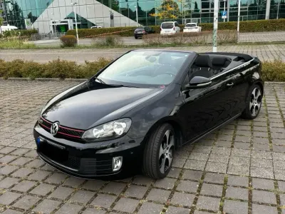 Gebraucht VW Golf Cabriolet GTI 211 PS (155 kW) 2014 Schwarz Cabrio