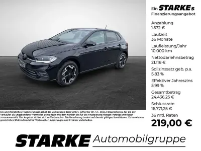 Gebraucht VW Polo Edition 95 PS (69 kW) 2025 Schwarz (deep black perleffekt) Kleinwagen