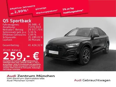 Gebraucht Audi Q5 Sportback Ambiente 265 PS (194 kW) 2023 Brillantschwarz SUV