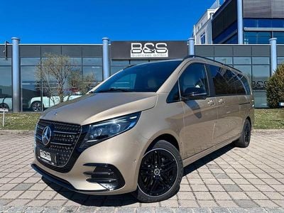 Neu Mercedes V300 Exclusive 237 PS (174 kW) 2026 Lackfarbe kalaharigold metalli Van / Kleinbus