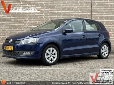 Usata VW Polo Comfortline 75 CV (55 kW) 2010 Blu Utilitaria