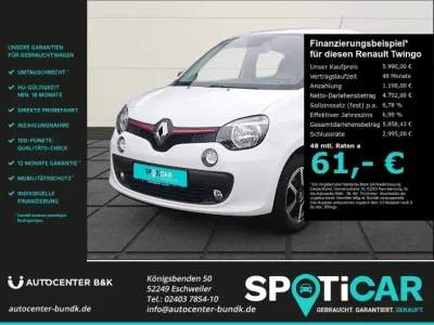 Gebraucht Renault Twingo Luxe 90 PS (66 kW) 2015 Crystal weiss Kleinwagen