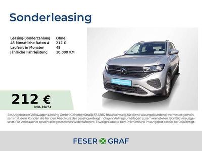 Gebraucht VW T-Cross Life 95 PS (69 kW) 2024 Reflexsilber SUV