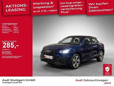 Gebraucht Audi Q2 S-Line 190 PS (139 kW) 2024 Navarrablau metallic SUV