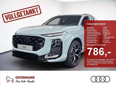 Neu Audi Q3 S-Line 265 PS (194 kW) 2025 Pfeilgrau perleffekt SUV