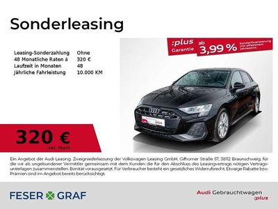 Gebraucht Audi A3 Ambiente 150 PS (110 kW) 2025 Mythosschwarz metallic Limousine
