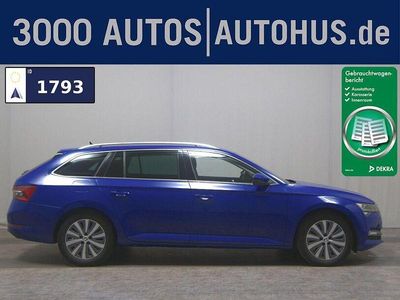 Second-hand Skoda Superb Style 150 CP (110 kW) 2022 Albastru Break