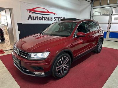Używany VW Tiguan Highline 190 KM (139 kW) 2016 Czerwony SUV