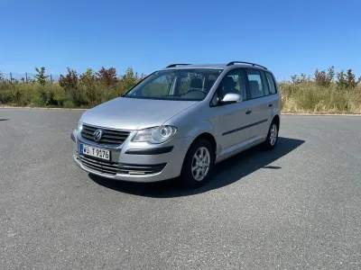 Gebraucht VW Touran 105 PS (77 kW) 2008 Silber Van / Kleinbus