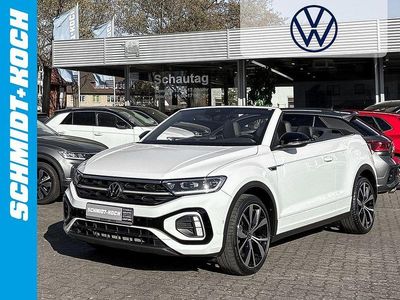 Usata VW T-Roc Cabriolet R-line 150 CV (110 kW) 2022 Bianco Cabrio