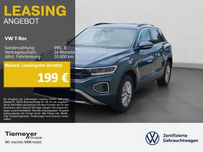 Gebraucht VW T-Roc Life 116 PS (85 kW) 2025 Blau SUV