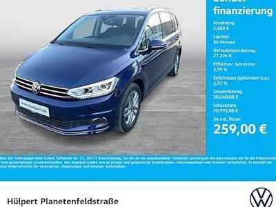 Gebraucht VW Touran Highline 150 PS (110 kW) 2023 Blau Van / Kleinbus
