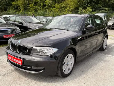 Gebraucht BMW 116 Advantage 122 PS (89 kW) 2008 Schwarz Kleinwagen