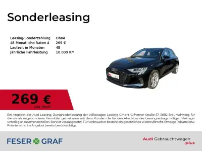 Gebraucht Audi A3 Ambiente 116 PS (85 kW) 2025 Mythosschwarz metallic Limousine