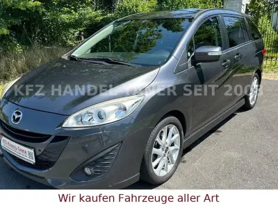 Gebraucht Mazda 5 Sports-Line 150 PS (110 kW) 2013 Grau Van / Kleinbus