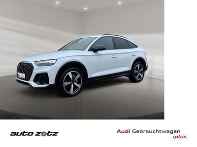 Gebraucht Audi Q5 Sportback S-Line 204 PS (150 kW) 2022 Gletscherweiß metallic SUV