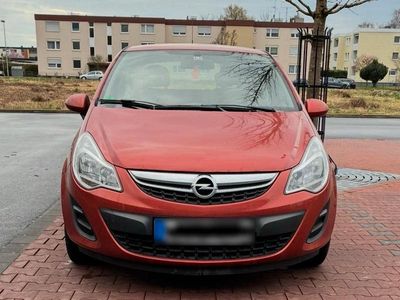 Gebraucht Opel Corsa 69 PS (50 kW) 2012 Rot Kleinwagen