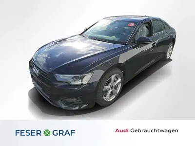 Gebraucht Audi A6 Ambiente 340 PS (250 kW) 2022 Firmamentblau metallic Limousine
