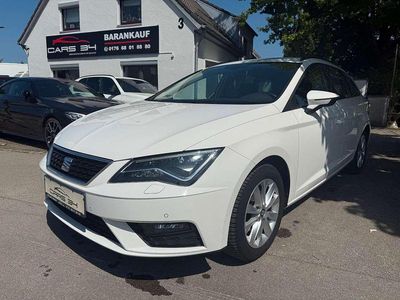 Usata Seat Leon ST Style 110 CV (80 kW) 2018 Bianco Station wagon