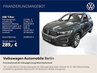 Usata VW T-Roc Sport 150 CV (110 kW) 2022 Grigio SUV