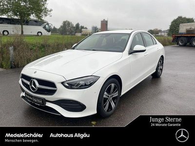 Unilack polarweiß Gebraucht 2024 Mercedes C180 Avantgarde Limousine | 37.350 € (Fairer Preis)
