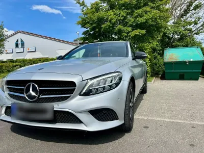 Gebraucht Mercedes C200 Night 150 PS (110 kW) 2018 Silber Kombi