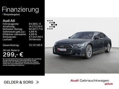 Usado Audi A8L Ambiente 462 HP (339 kW) 2024 Cinzento Sedan