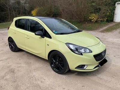 Gebraucht Opel Corsa Color Edition 90 PS (66 kW) 2015 Gelb Kleinwagen