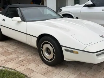 Gebraucht Corvette C4 241 PS (177 kW) 1988 Weiß Cabrio