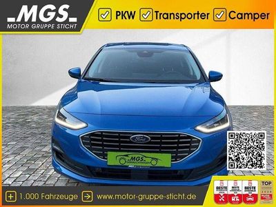 Gebraucht Ford Focus Titanium 155 PS (114 kW) 2024 Desert island blue metallic Limousine