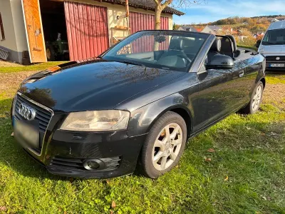 Gebraucht Audi A3 Cabriolet 163 PS (119 kW) 2008 Schwarz Cabrio