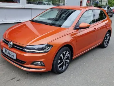 Usata VW Polo Highline 95 CV (69 kW) 2019 Arancione Utilitaria