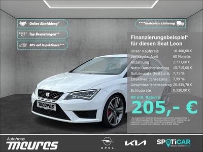 gebraucht Seat Leon SC 2.0 Cupra 280 PS Navi Klimaautom Sportsitze