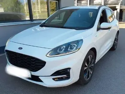 Gebraucht Ford Kuga ST-Line X 150 PS (110 kW) 2021 Weiß SUV