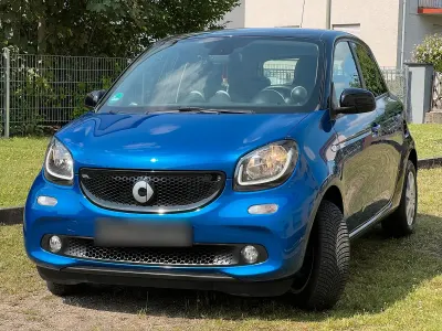 Occasion Smart ForFour Prime 71 ch (52 kW) 2015 Bleue Citadine